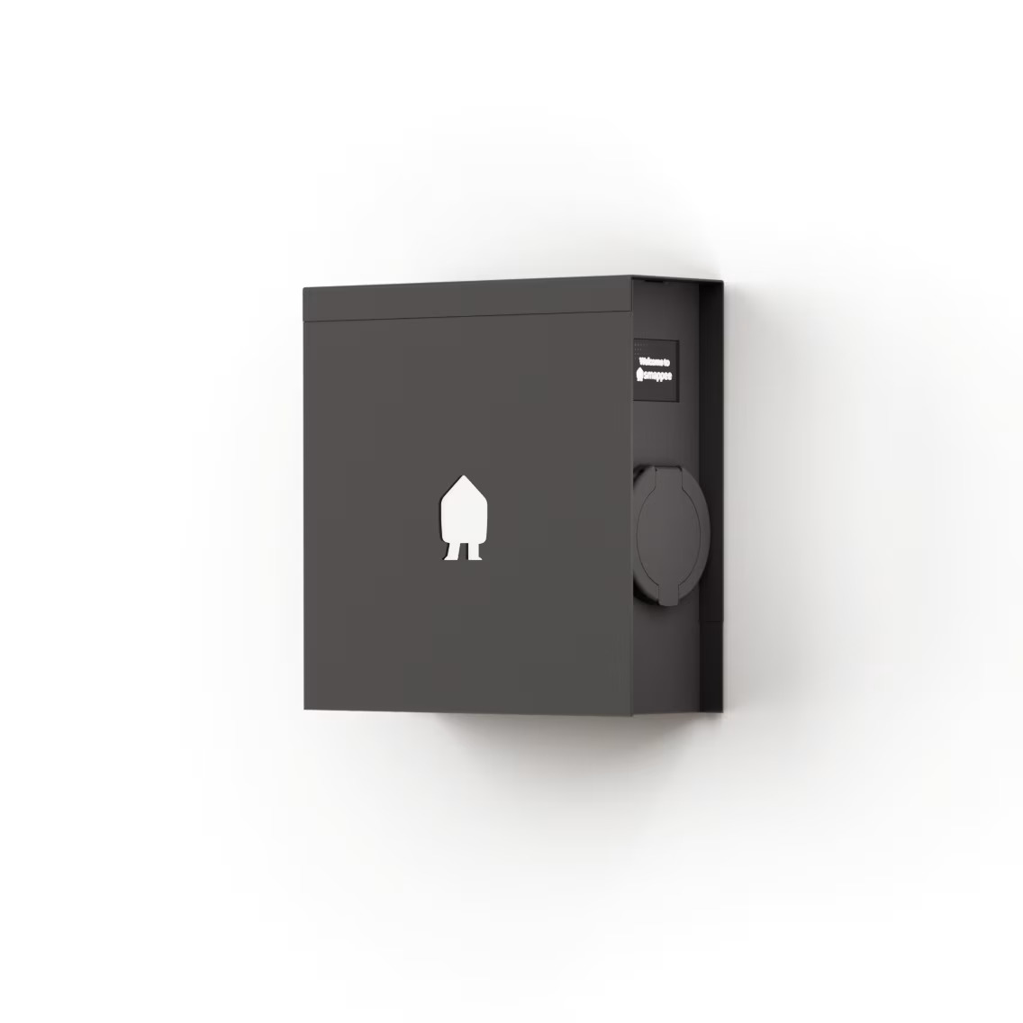 Smappee -EV-Wall-V4-zwart-socket